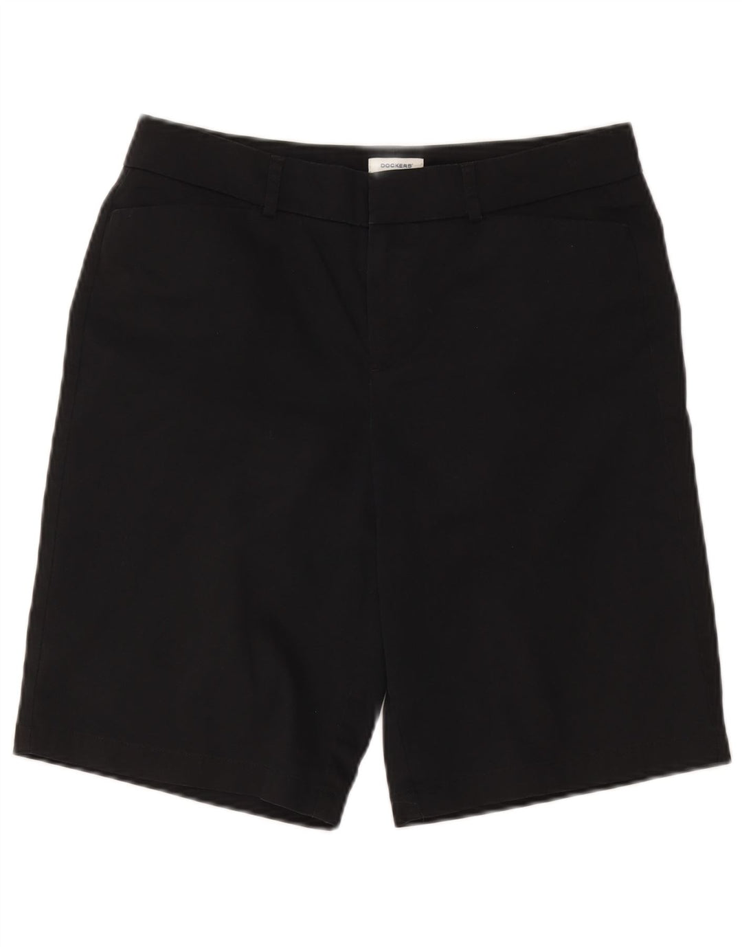 Pantaloncini casual da uomo Dockers Ideal Fit W32 cotone nero medio