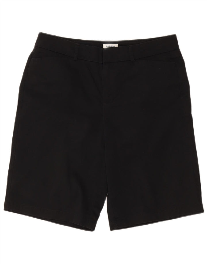 Pantaloncini casual da uomo Dockers Ideal Fit W32 cotone nero medio