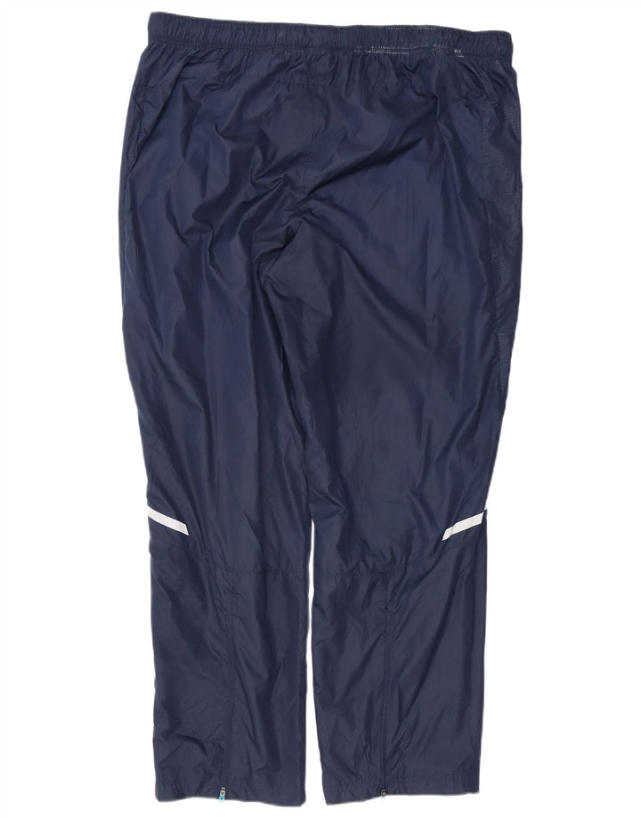 RUSSELL ATHLETIC Mens Tracksuit Trousers XL Navy Blue Polyester