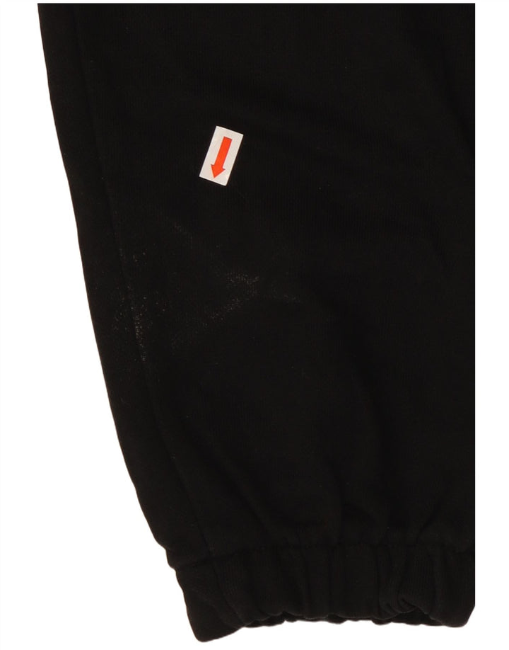 Zara Uomo Capri Cargo Pantaloni della Tuta Joggers Medio Nero