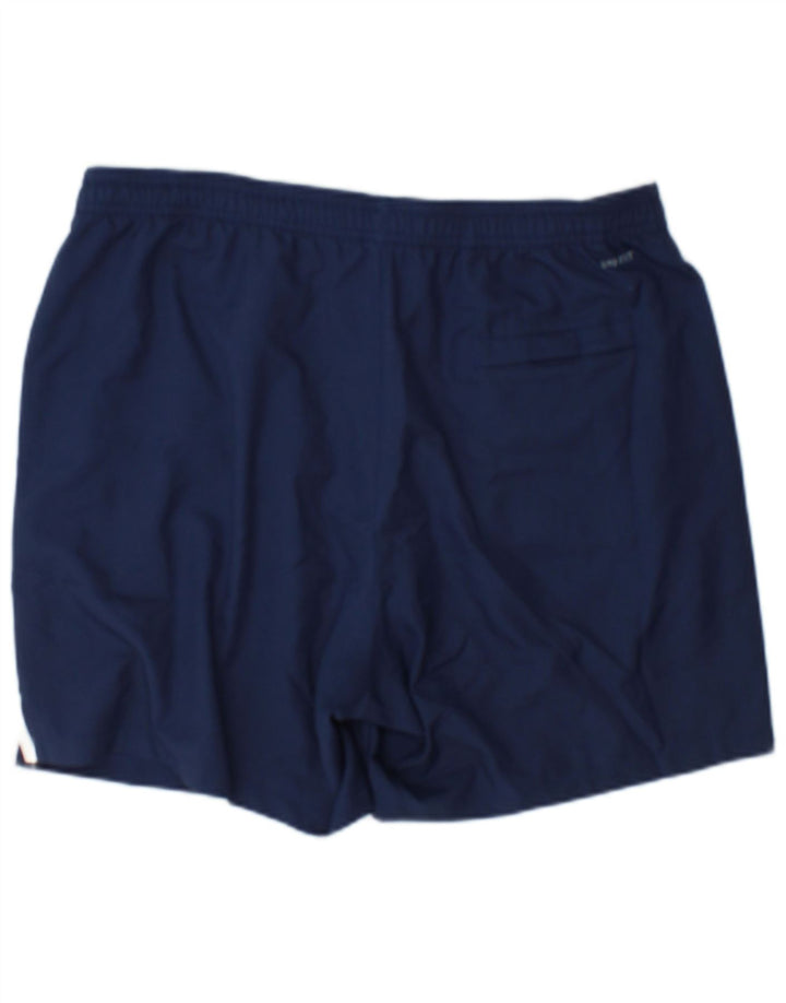 Pantaloncini sportivi Nike Dri Fit da uomo grandi blu navy