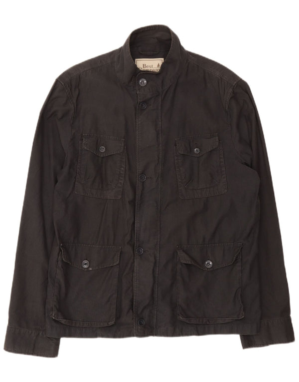 Giacca utility da uomo Best Company UK 42 XL cotone nero