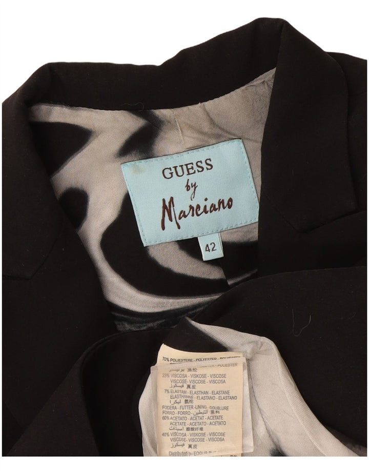 Giacca blazer da donna a 1 bottone Guess By Marciano IT 42 media nera