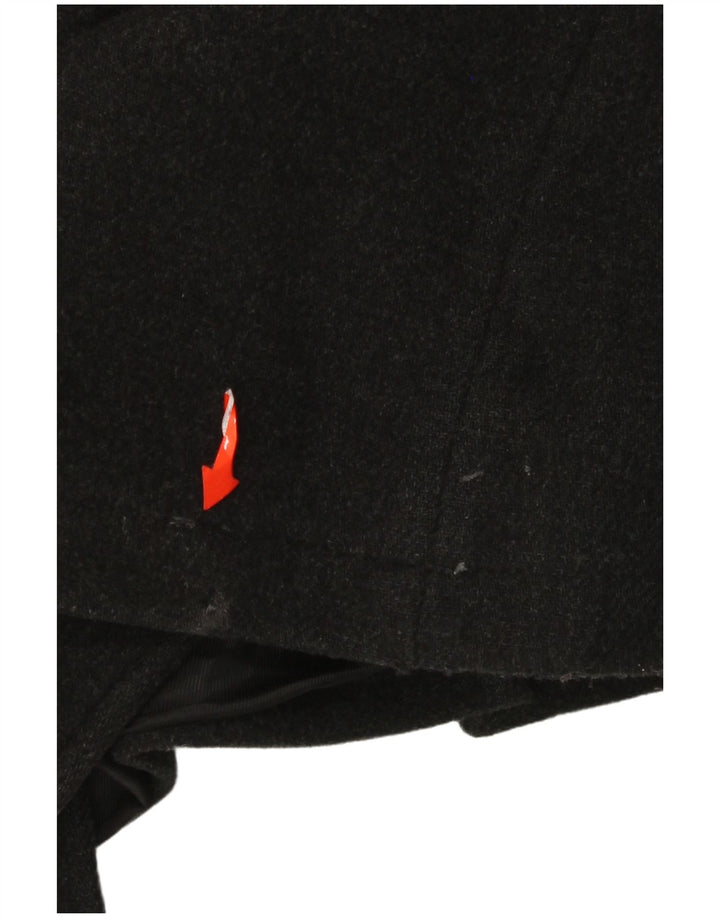 Cappotto da uomo Jaeger UK 42 XL in lana grigia