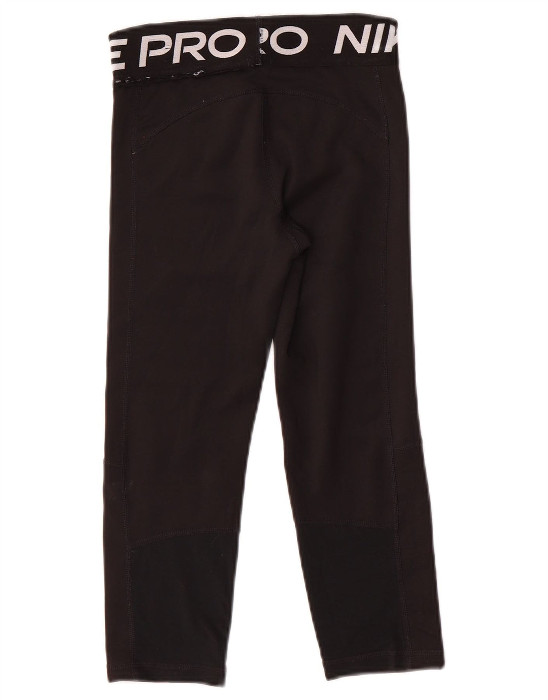 Leggings grafici Nike Dri Fit per ragazze 10-11 anni poliestere nero medio
