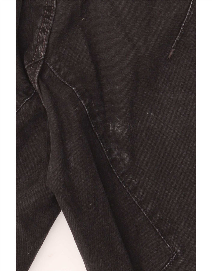 Pantaloni cargo dritti da uomo G-Star W30 L30 cotone nero