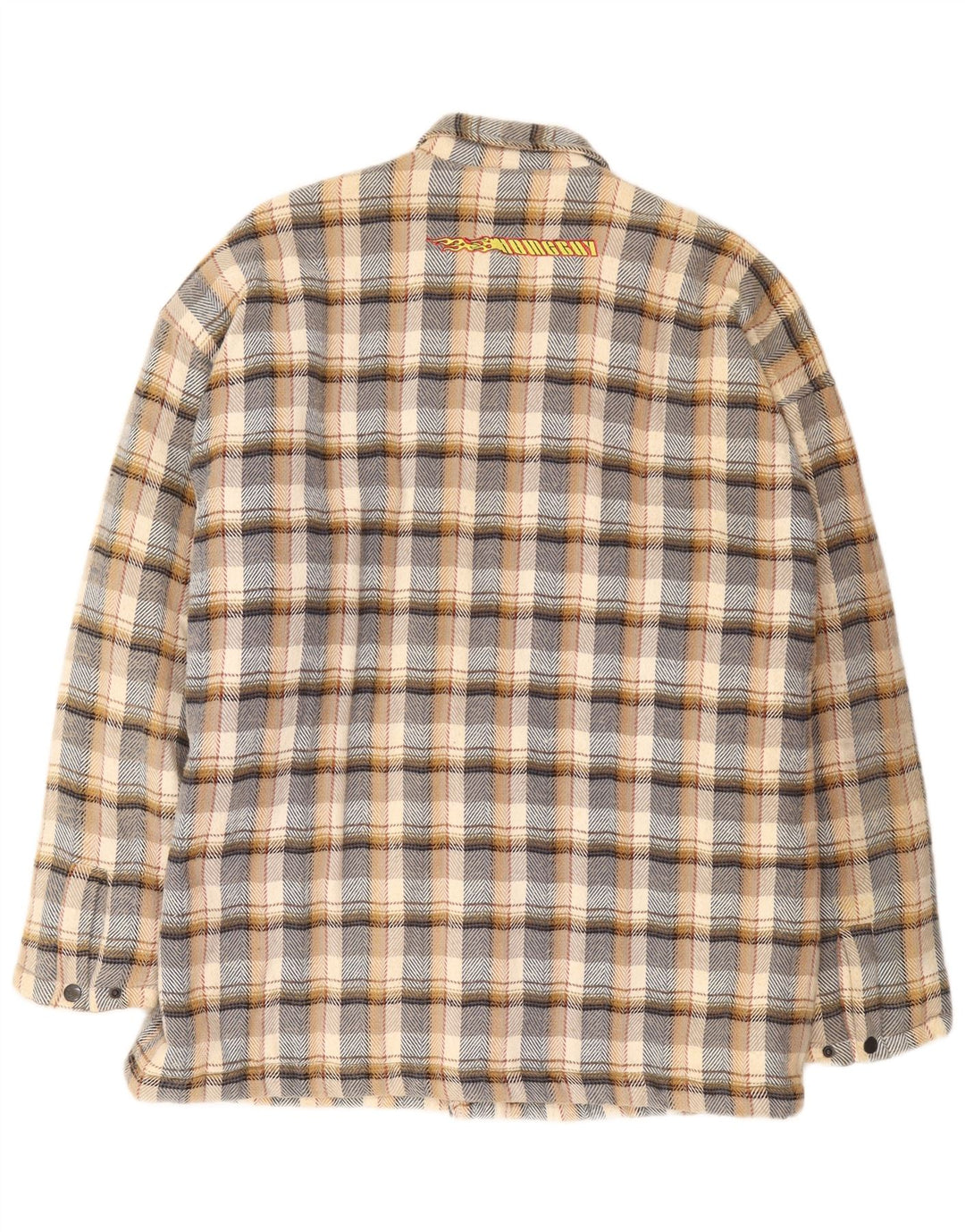 Home Boy Bomber grafico da uomo UK 42 XL Cotone a quadri multicolore