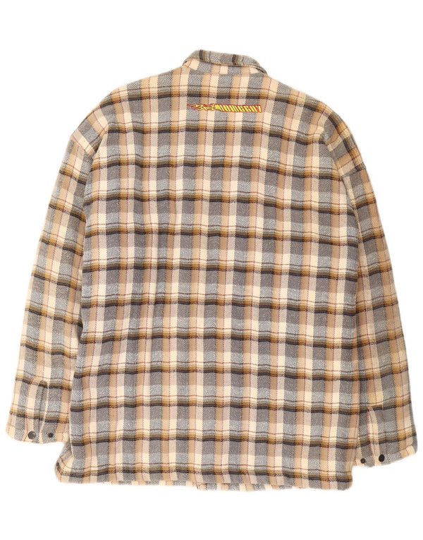 Home Boy Bomber grafico da uomo UK 42 XL Cotone a quadri multicolore