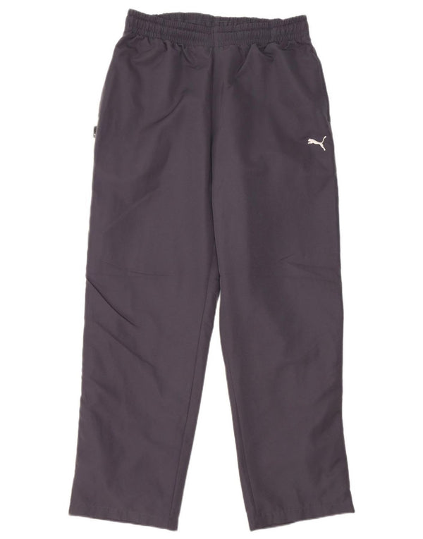 Pantaloni da tuta da uomo Puma in poliestere grigio medio