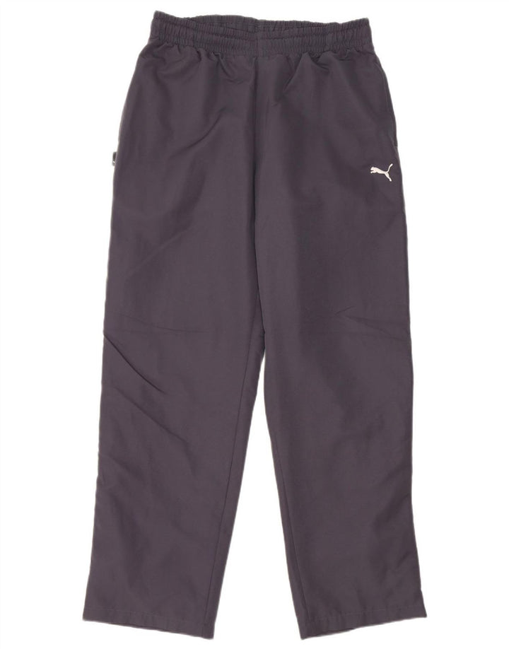 Pantaloni da tuta da uomo Puma in poliestere grigio medio