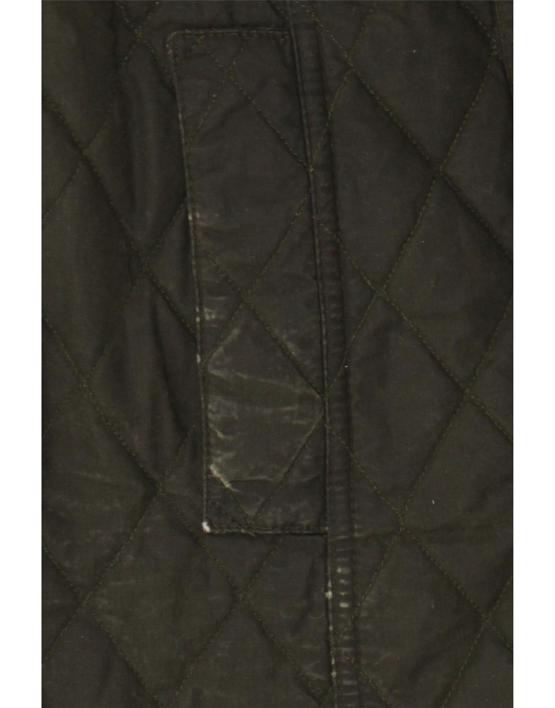 Giacca trapuntata in cotone cerato da donna Barbour UK 8 Small Cotone kaki