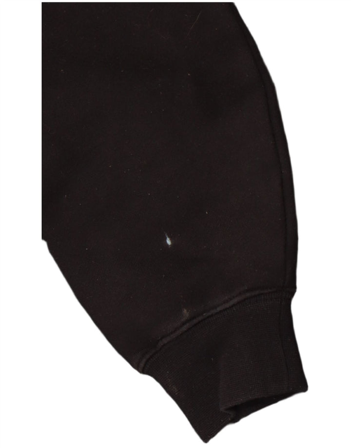 Maglione con cappuccio per ragazzi CANTERBURY 11-12 anni in cotone nero