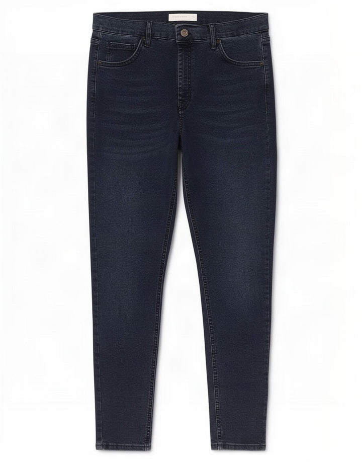 Jeans skinny da donna Topshop W34 L32 poliestere blu navy