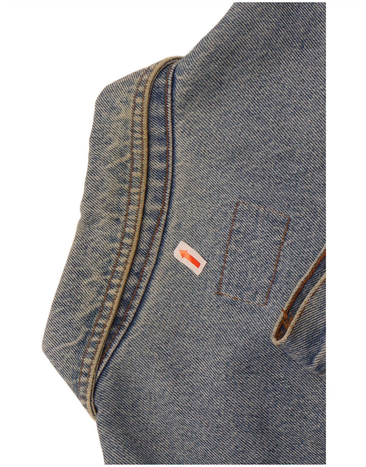 Giacca in denim da uomo Benetton UK 42 XL Blu