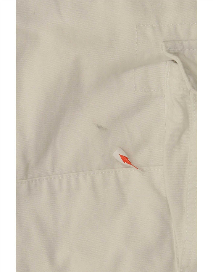 Pantaloncini cargo vintage da uomo XL W38 bianchi
