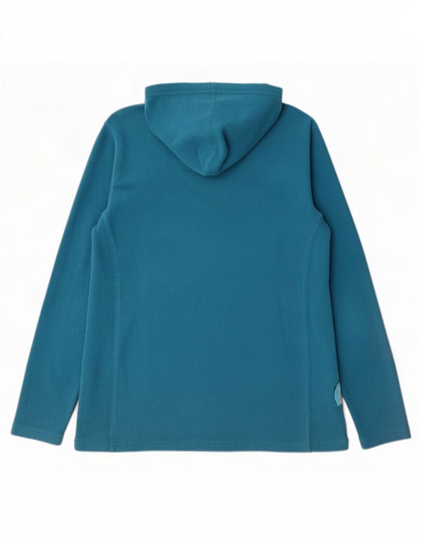 Maglione in pile da donna con cappuccio e zip Mountain Warehouse UK 16 grande blu