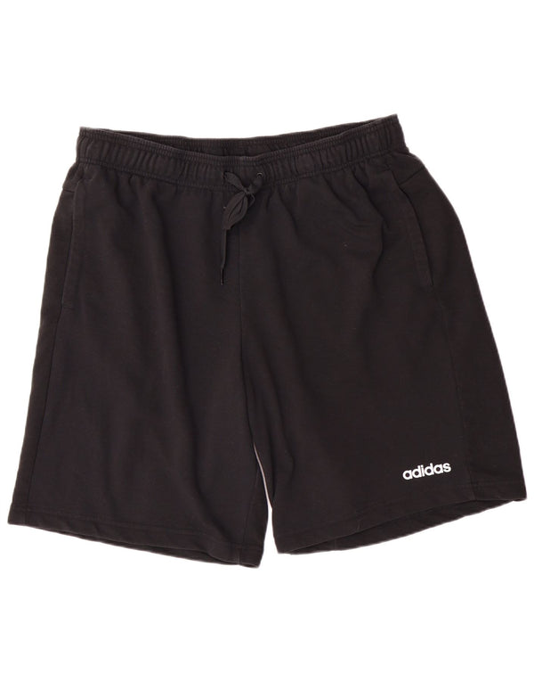 Pantaloncini sportivi da uomo ADIDAS XL in cotone nero
