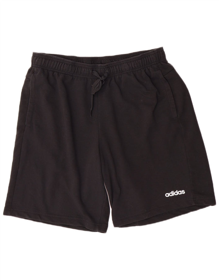 Pantaloncini sportivi da uomo ADIDAS XL in cotone nero