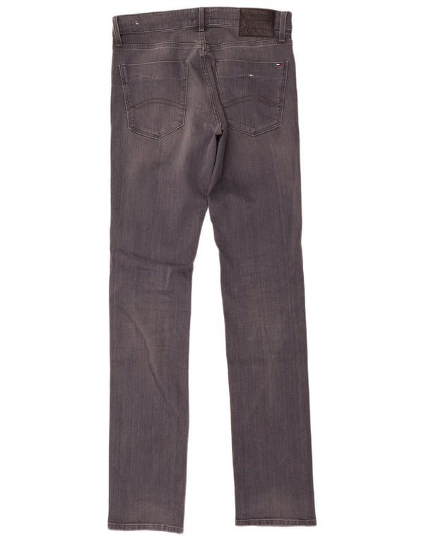 Tommy Hilfiger Donna Scanton Slim Jeans W32 L36 Cotone Grigio