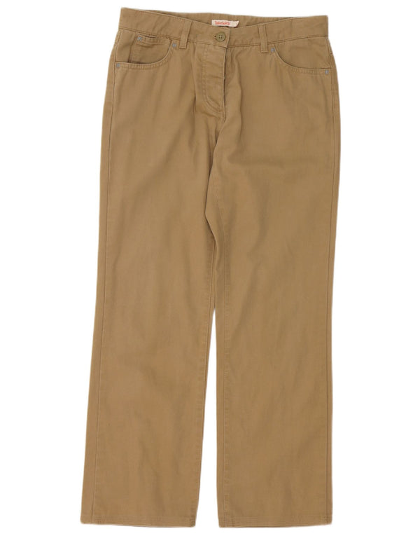 Pantaloni casual dritti da donna Timberland US 6 Medium W28 L29 Cotone beige