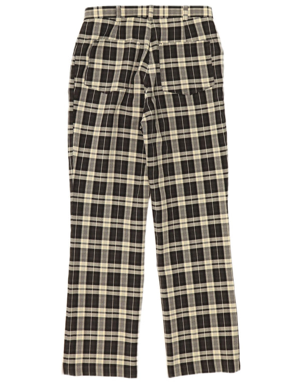 Pantaloni casual Trafaluc da donna Zara EU 40 medi W30 L28 quadri verdi