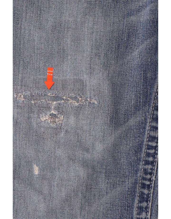 Jeans dritti da uomo True Religion W30 L30 cotone blu