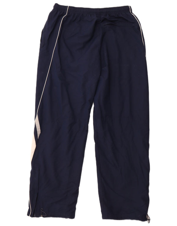 Pantaloni da tuta NIKE da uomo XL in poliestere color block blu navy