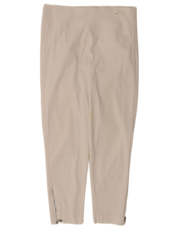 Leggings autografi da donna Marks & Spencer UK 14 Large W34 viscosa bianca
