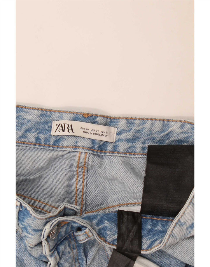 Jeans corti slim da uomo Zara EU 40 medio W31 L26 blu