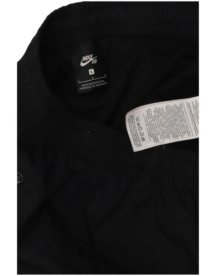 Pantaloncini sportivi da uomo Nike Large neri in poliestere