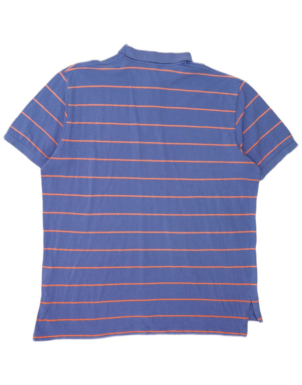Polo Ralph Lauren da uomo 2XL in cotone a righe blu