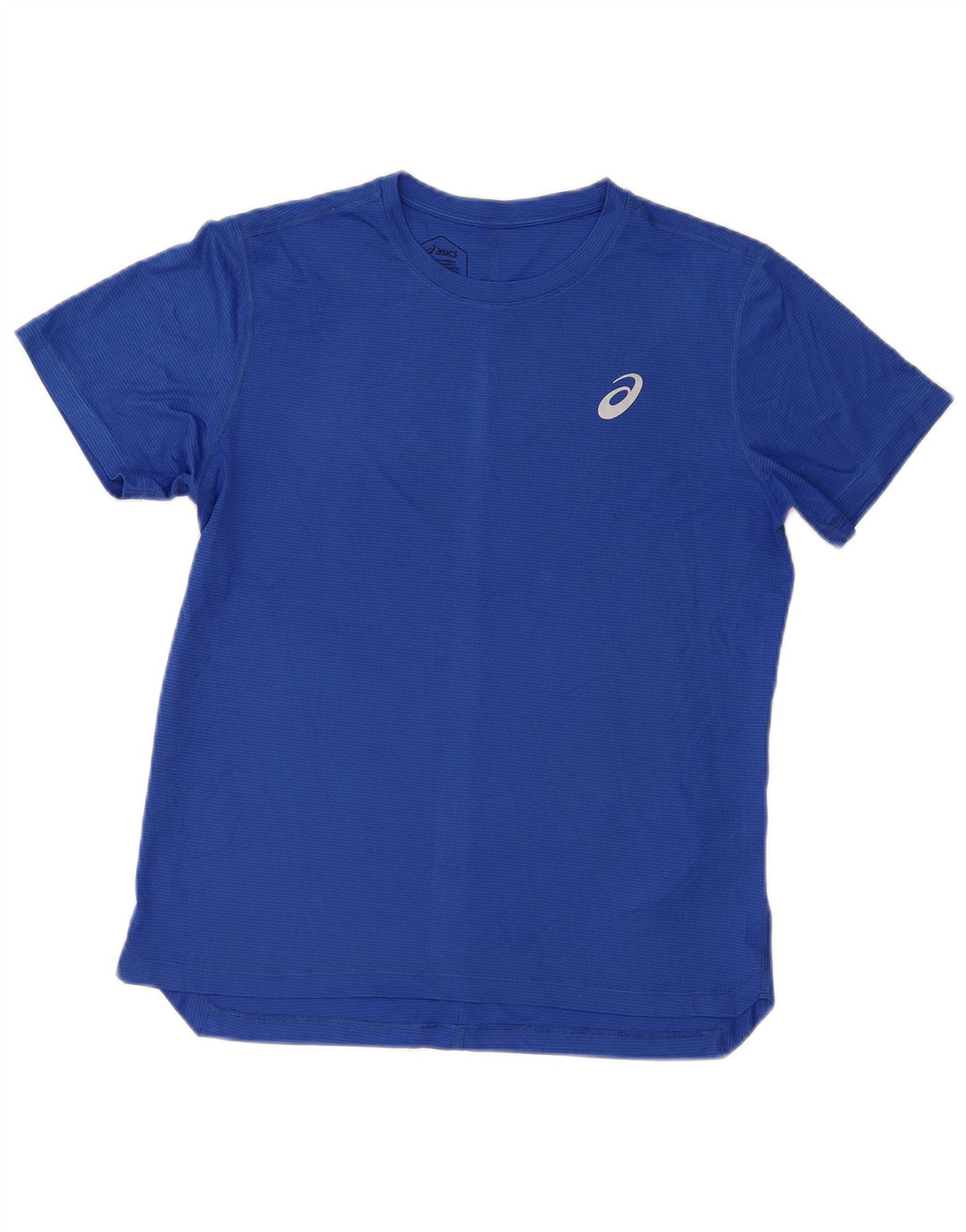 T-shirt da uomo Asics Top Small blu in poliestere