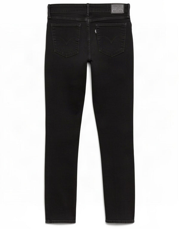 Levi's Jeans slim 712 da donna W30 L29 Cotone nero