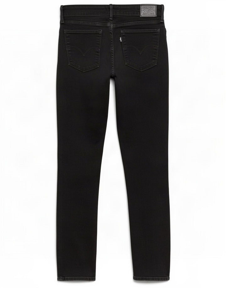 Levi's Jeans slim 712 da donna W30 L29 Cotone nero