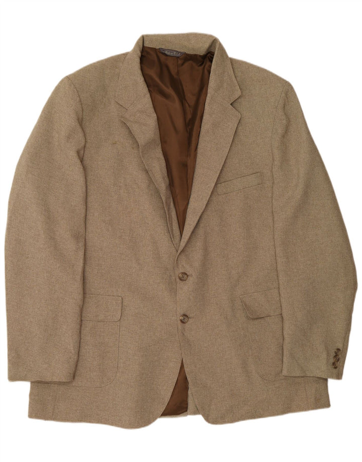 Levi's Action Suits Giacca blazer a 2 bottoni da uomo taglia 50 4XL Beige