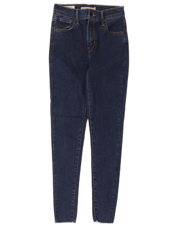 Jeans Levi's da donna 720 super skinny a vita alta W23 L28 cotone blu