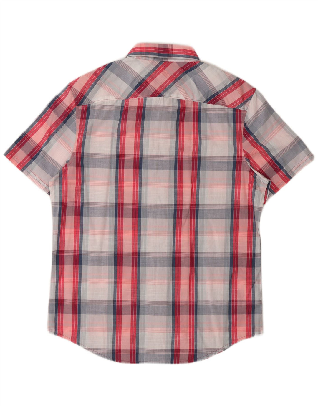Camicia a maniche corte Penguin Heritage da uomo, scozzese medio multicolore