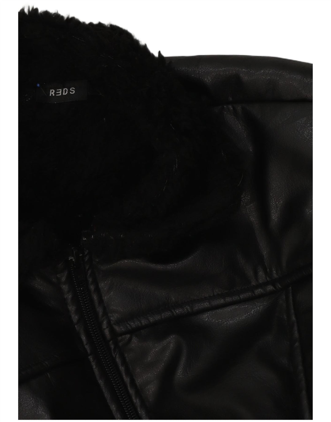 Giubbotto in shearling da donna REDS UK 12 medio nero