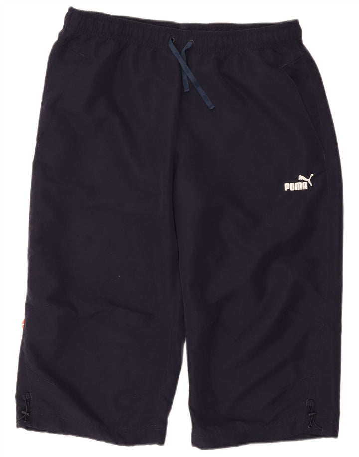 Pantaloncini sportivi Bermuda da uomo Puma Large Blu Navy