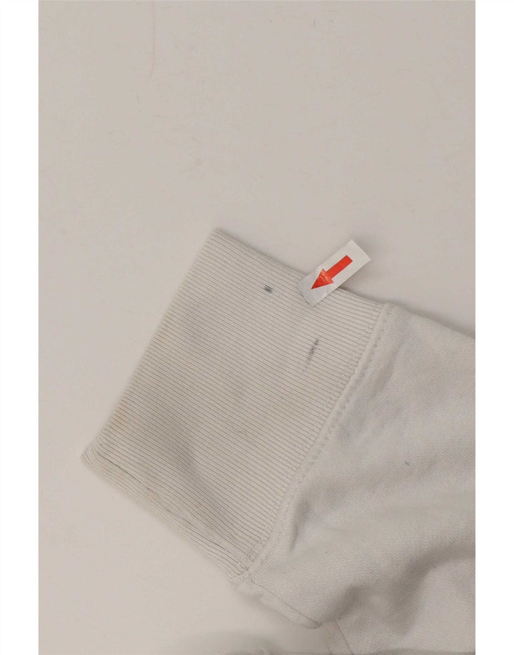 Jack & Jones Maglia con cappuccio da uomo in cotone bianco medio