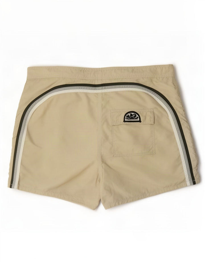 Pantaloncini da bagno da donna Sundek grandi in nylon beige