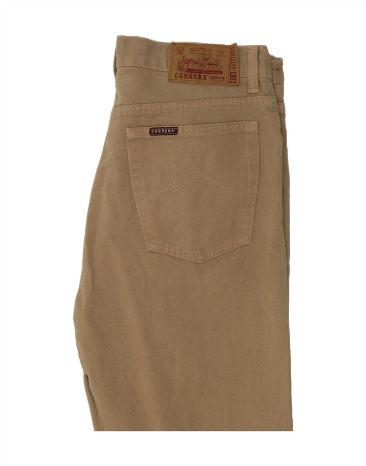 CARRERA Mens 700 Straight Jeans W33 L29 Brown Cotton Vintage Carrera and Second-Hand Carrera from Messina Hembry 