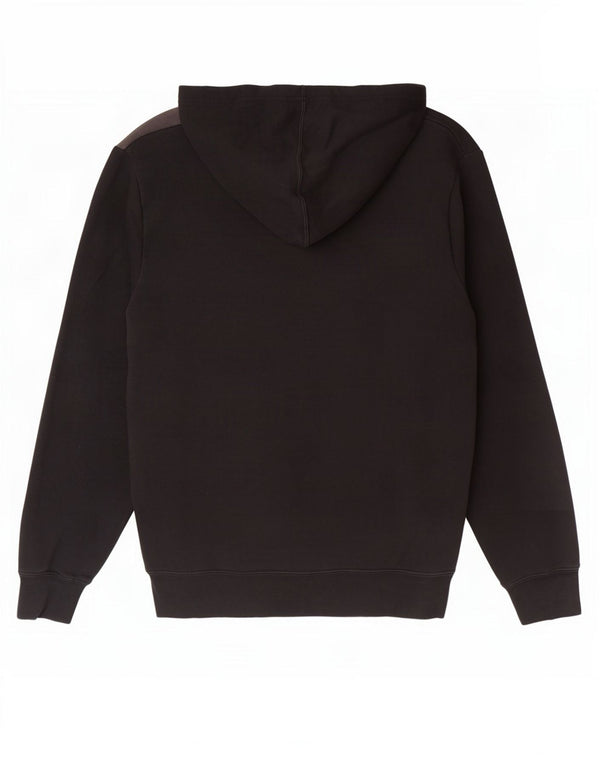 Felpa con cappuccio da uomo Nike Small in cotone color block nero