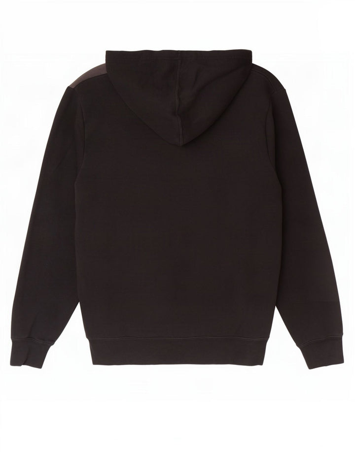 Felpa con cappuccio da uomo Nike Small in cotone color block nero
