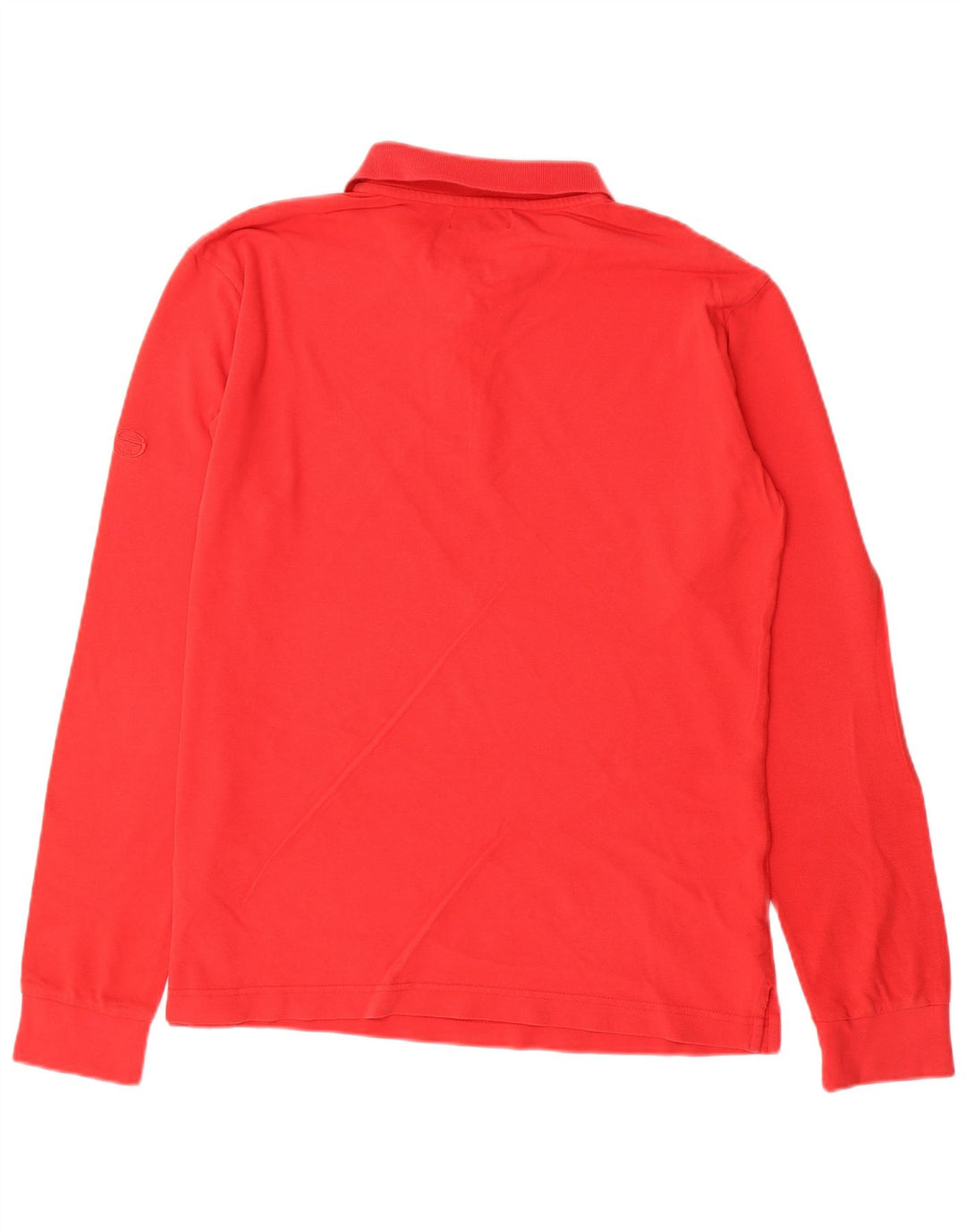 SERGIO TACCHINI Polo Uomo Manica Lunga XL Rosso Cotone