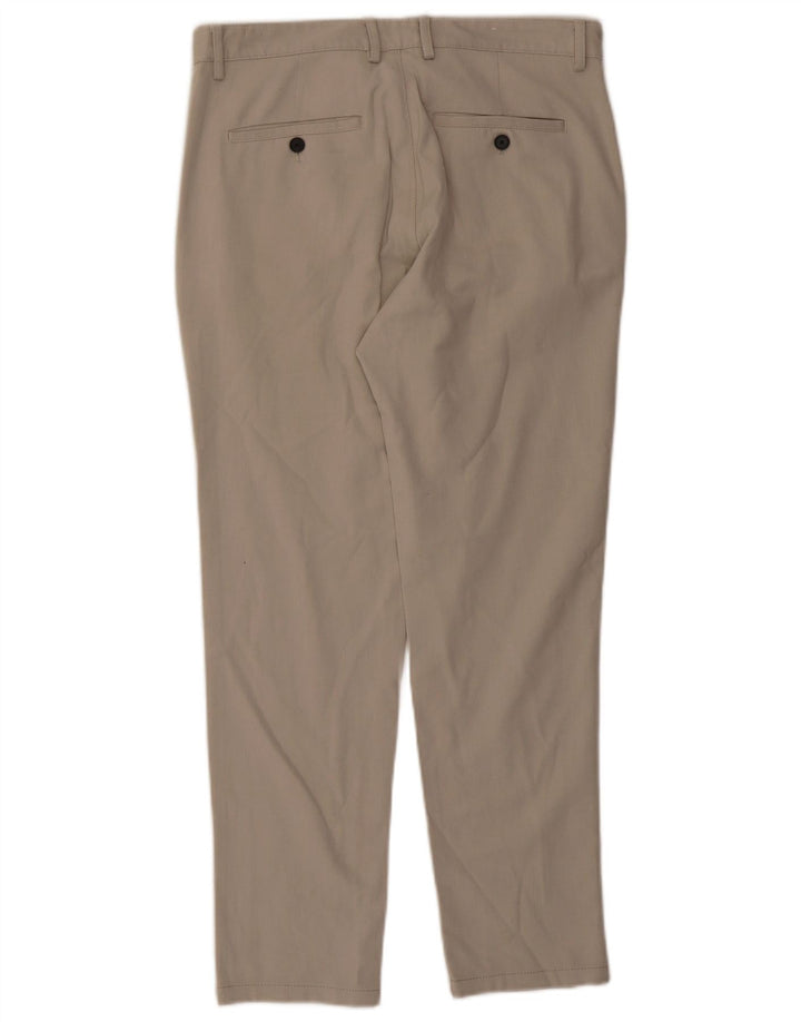 Pantaloni chino slim da donna ZARA EU 40 medi W31 L38 Beige
