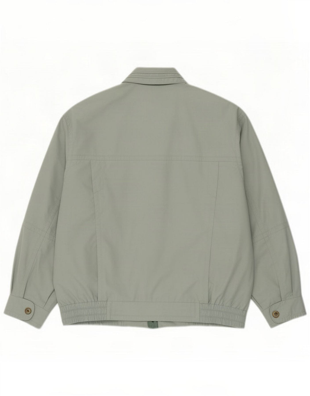 Giacca bomber da uomo vintage UK 44 2XL Verde poliestere