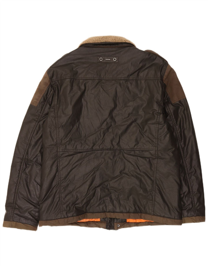 Giacca militare da uomo Engbers UK 44 2XL Cotone marrone