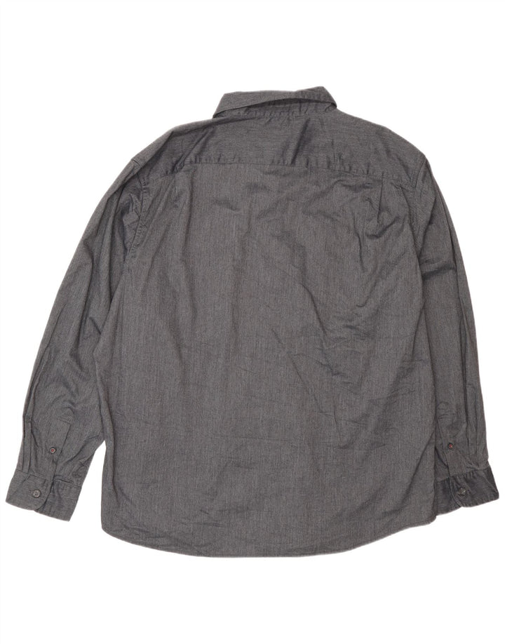 Camicia da uomo Wrangler 2XL Cotone grigio