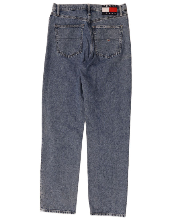 Jeans dritti da donna Tommy Hilfiger W29 L30 cotone blu